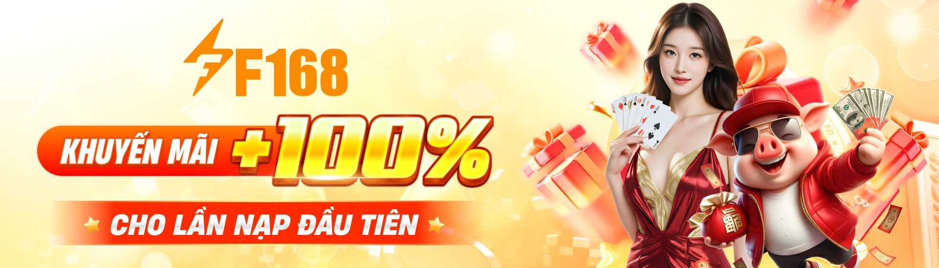 Banner F168 về cổng thông tin giải trí trực tuyến